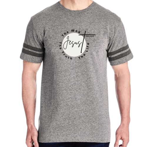 Mens Vintage Sport Graphic T-shirt the Truth the Way the Life