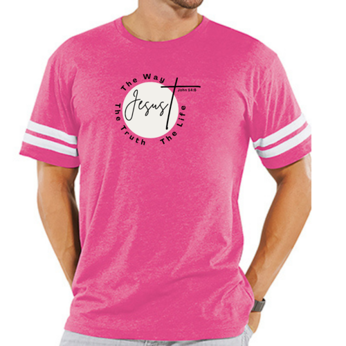 Mens Vintage Sport Graphic T-shirt the Truth the Way the Life