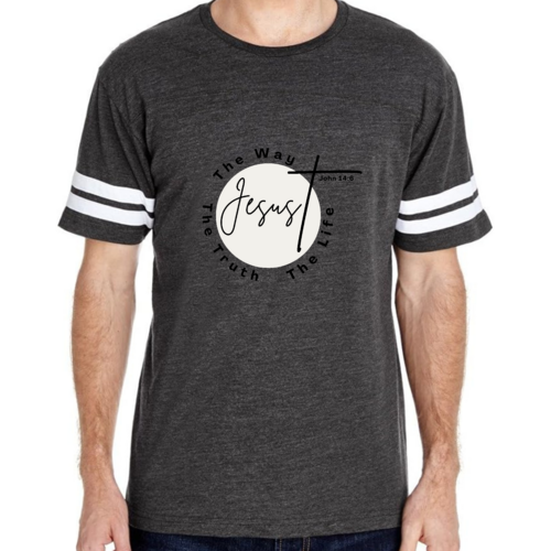 Mens Vintage Sport Graphic T-shirt the Truth the Way the Life