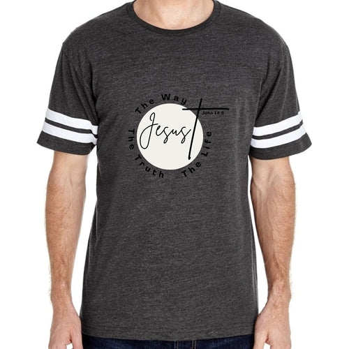 Mens Vintage Sport Graphic T-shirt the Truth the Way the Life