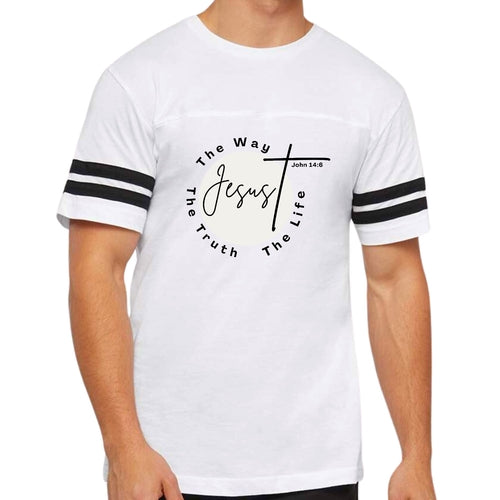 Mens Vintage Sport Graphic T-shirt the Truth the Way the Life