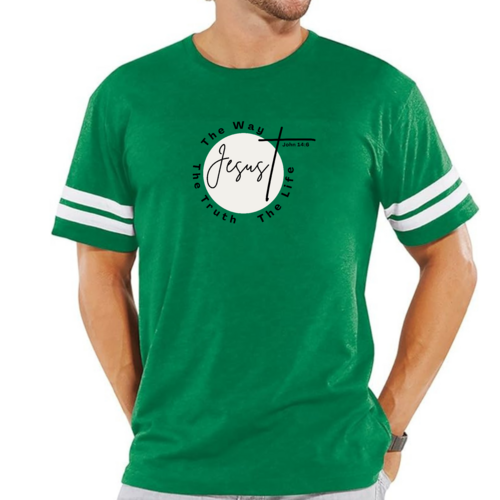 Mens Vintage Sport Graphic T-shirt the Truth the Way the Life