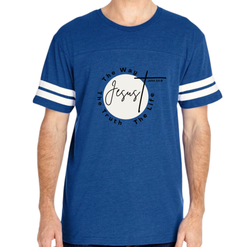 Mens Vintage Sport Graphic T-shirt the Truth the Way the Life