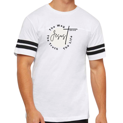 Mens Vintage Sport Graphic T-shirt the Truth the Way the Life